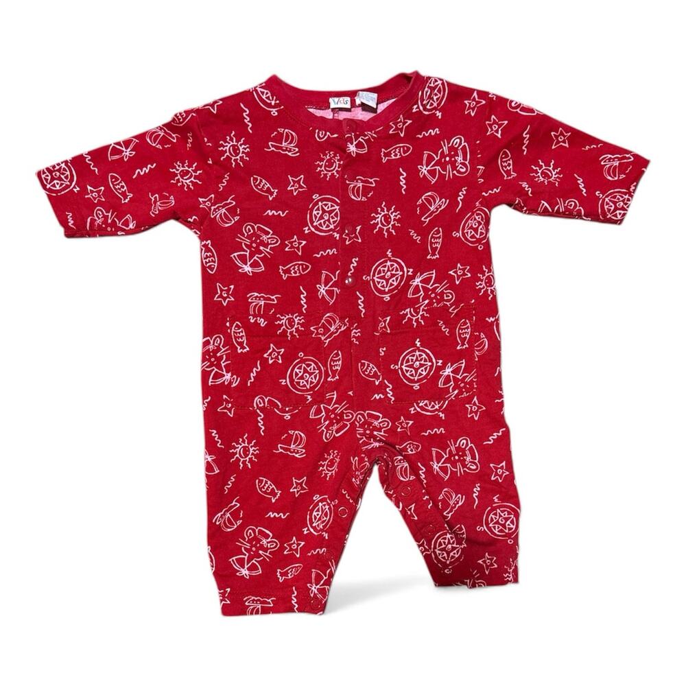 Talbots Kids 6m Vintage Romper